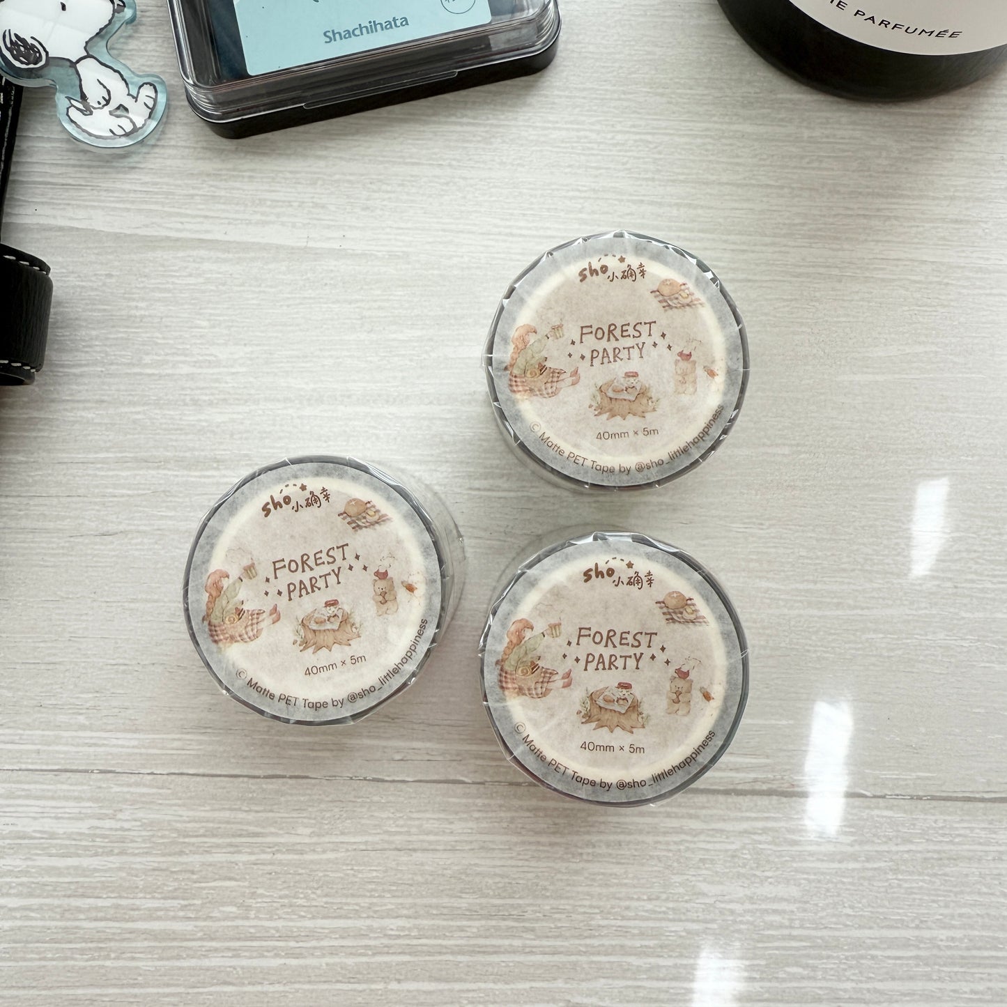 Sho LIttlehappiness Forest Party Kiss-cut Sticker Roll