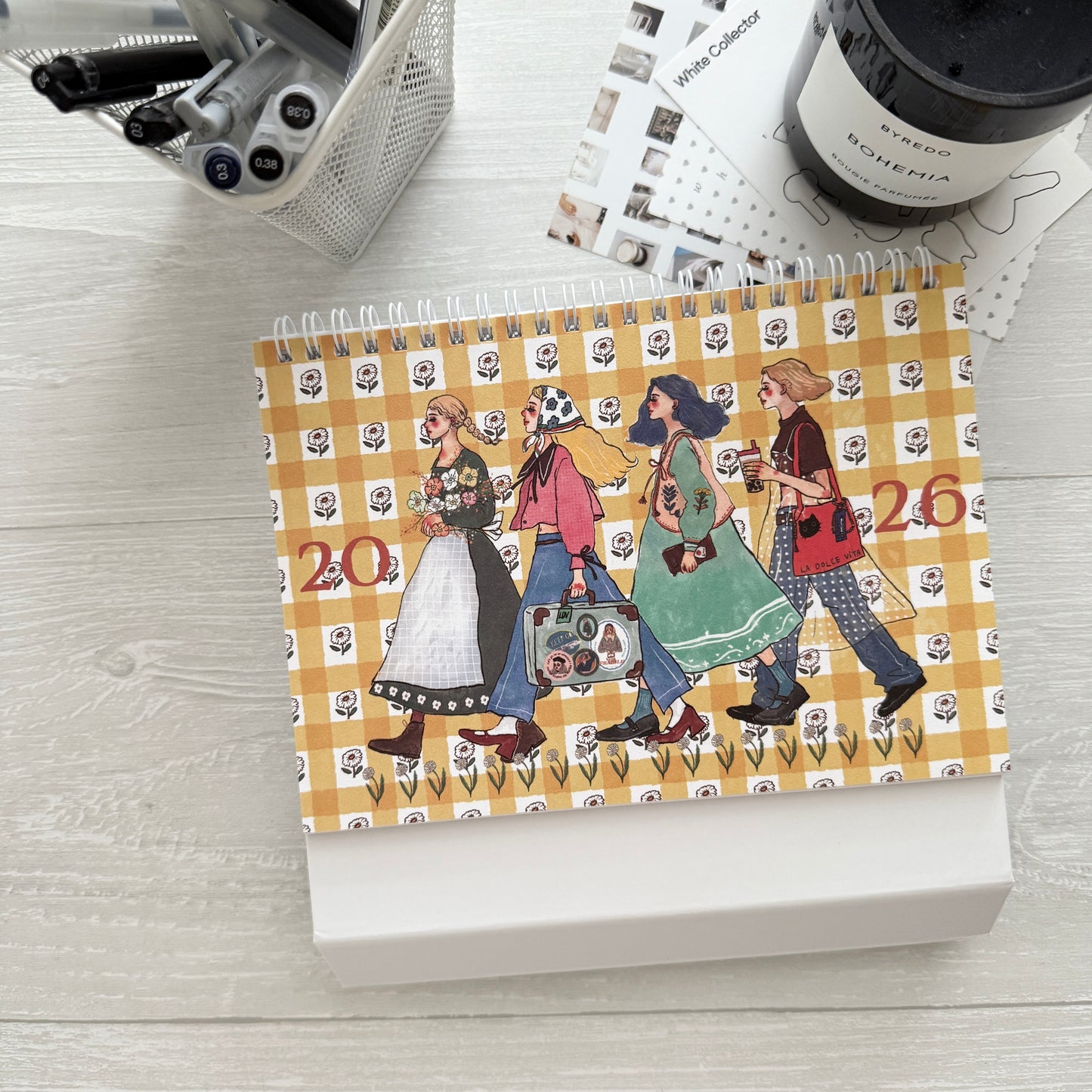 La Dolce Vita 2026 Desktop Calendar