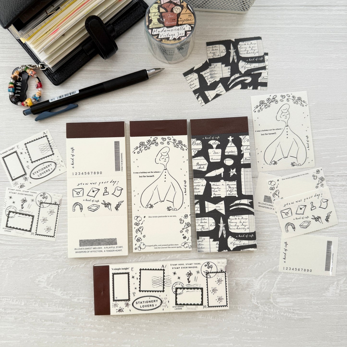 A Kind of Café 2025 Autumn NEW Memo Pad / 4 Designs