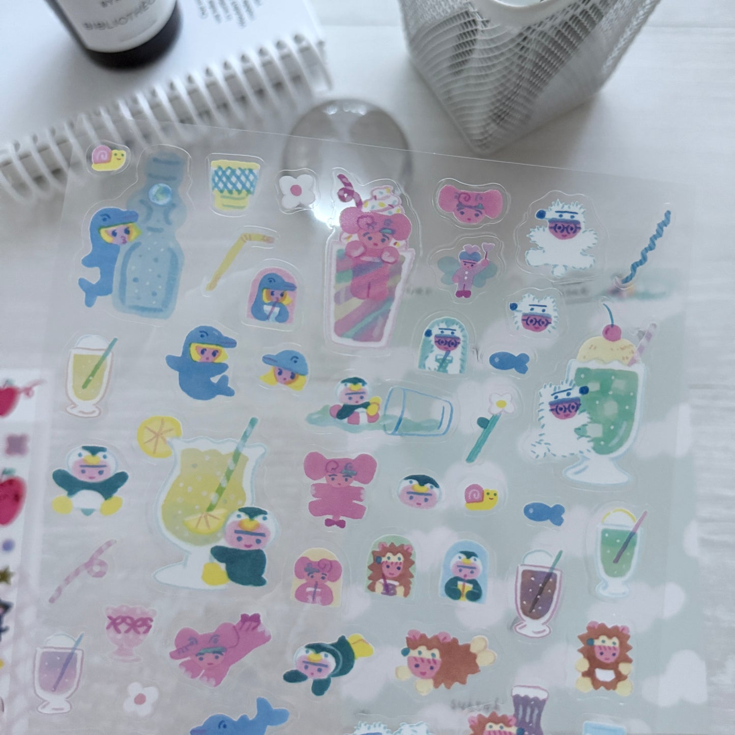Cozyca Itoi Yuki Large Sticker Sheet / 2 Designs