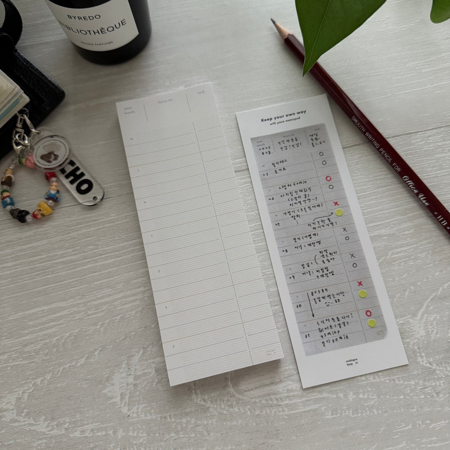 Analogue Keeper 2025 NEW Pace Memo / 3 Designs