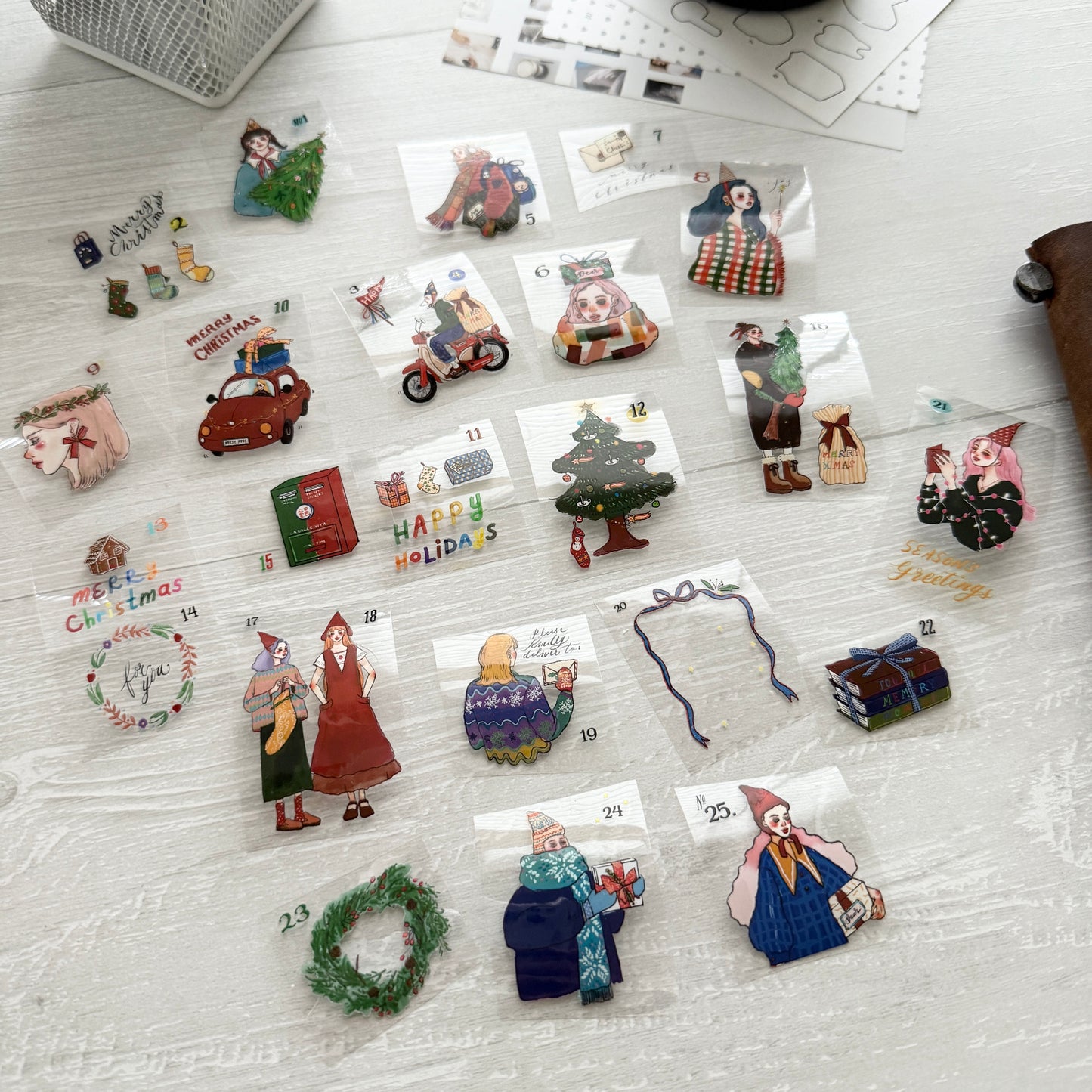 La Dolce Vita Let's Countdown Together 2025 Christmas PET Tape