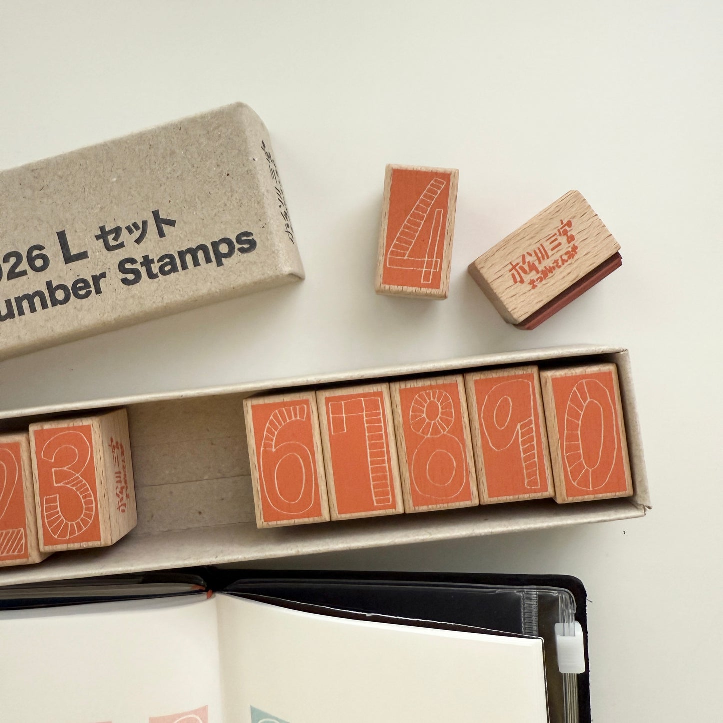 Matsukawasanmiya 2026 Number Stamp / L Set