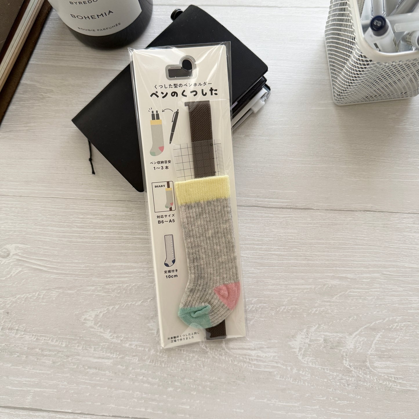 Limited Winter Pen Socks & Notebook Fastener / 8 Colors