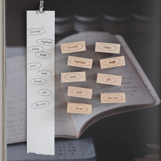 PC x Phavourite co. Running Heads Collection Rubber Stamp / 3 Options