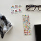 Sosom room Nemonemo Clear PET Sticker Sheet / January