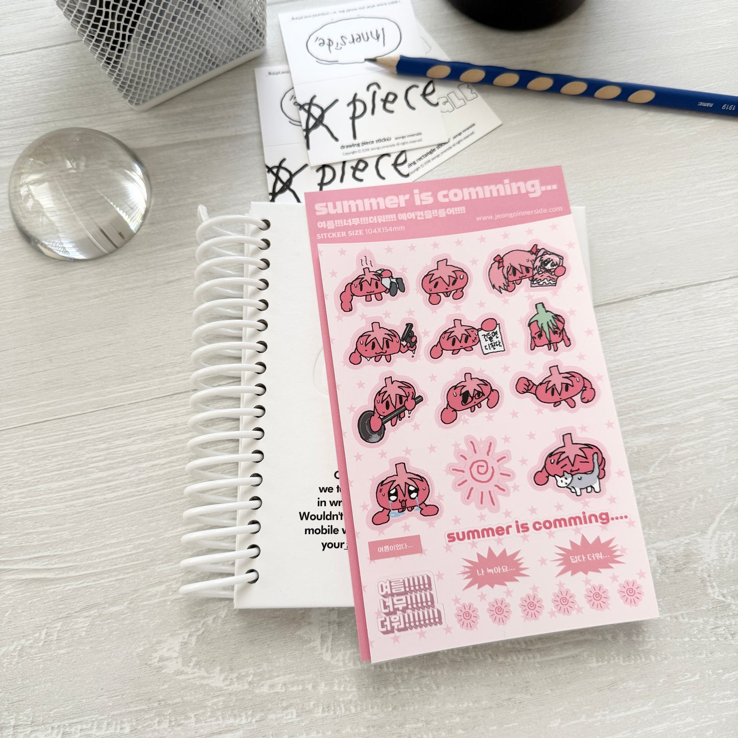 Jeongo Innerside Many Stickers / 10 Designs