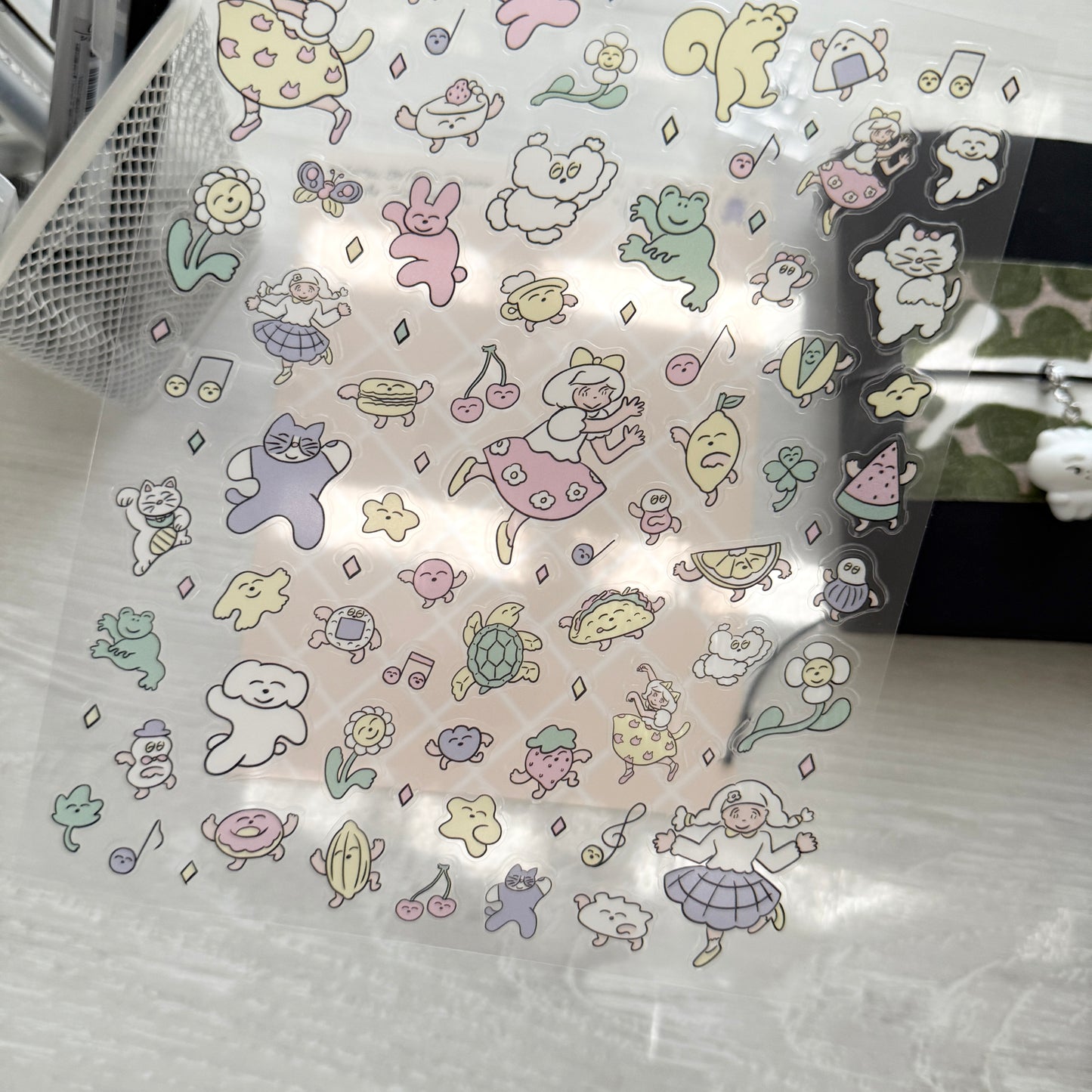 Cozyca Odoru Odoru Minna Kitazawa Heisuke Large Sticker Sheet