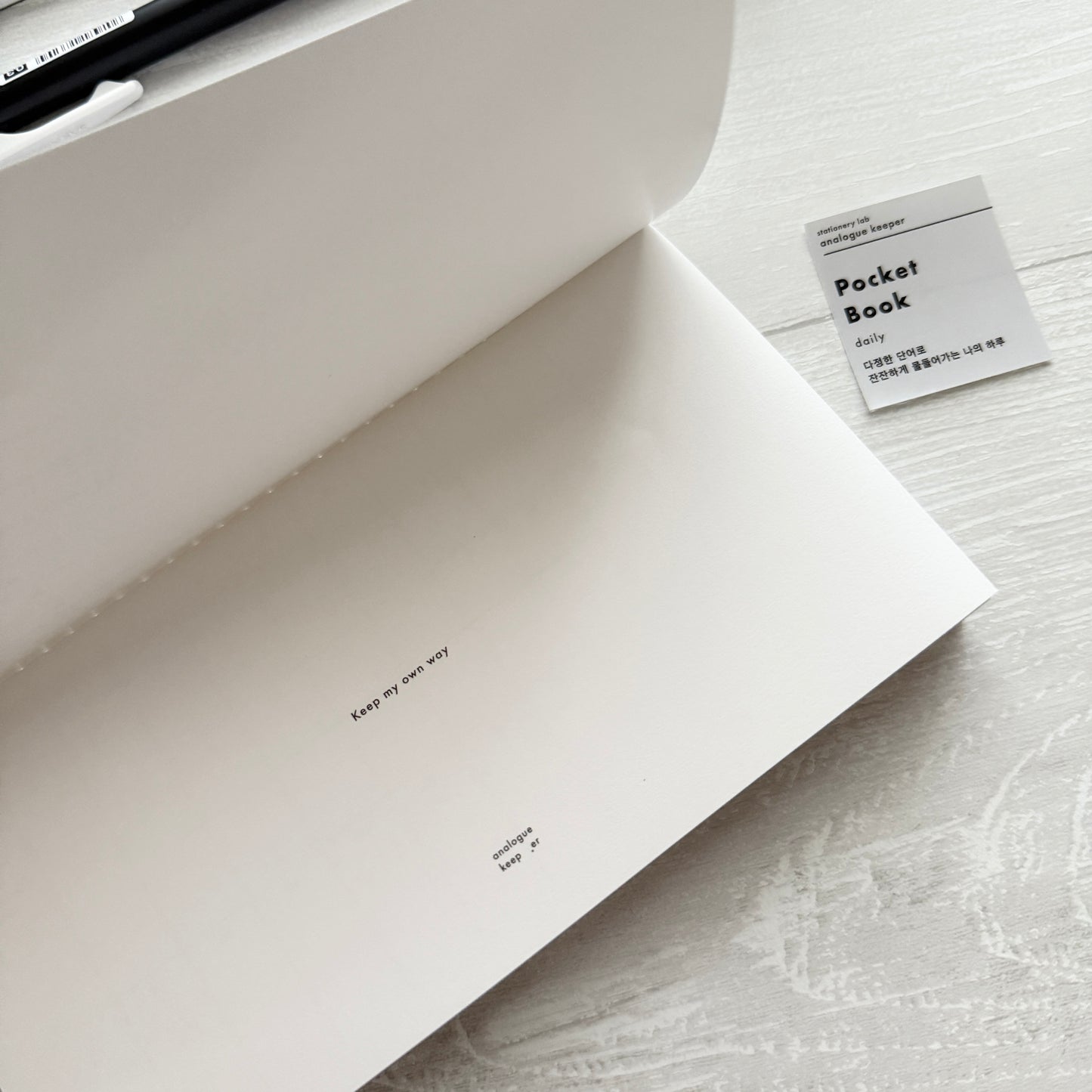 Analogue Keeper 2025 NEW Pocket Book / Daily & Weekly