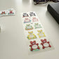 Sosom room Podon Clear PET Sticker Sheet