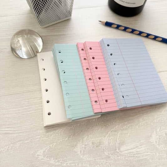 Jeongo Innerside A7 Pocket Ring Journal Refill / 4 Designs