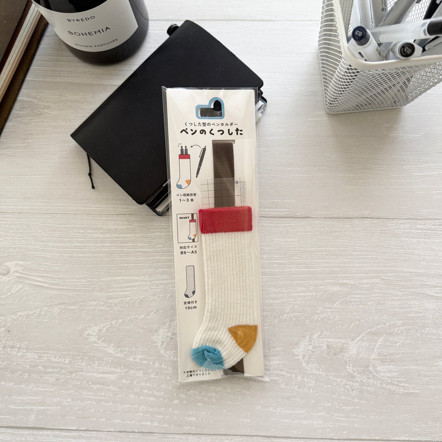 Limited Winter Pen Socks & Notebook Fastener / 8 Colors