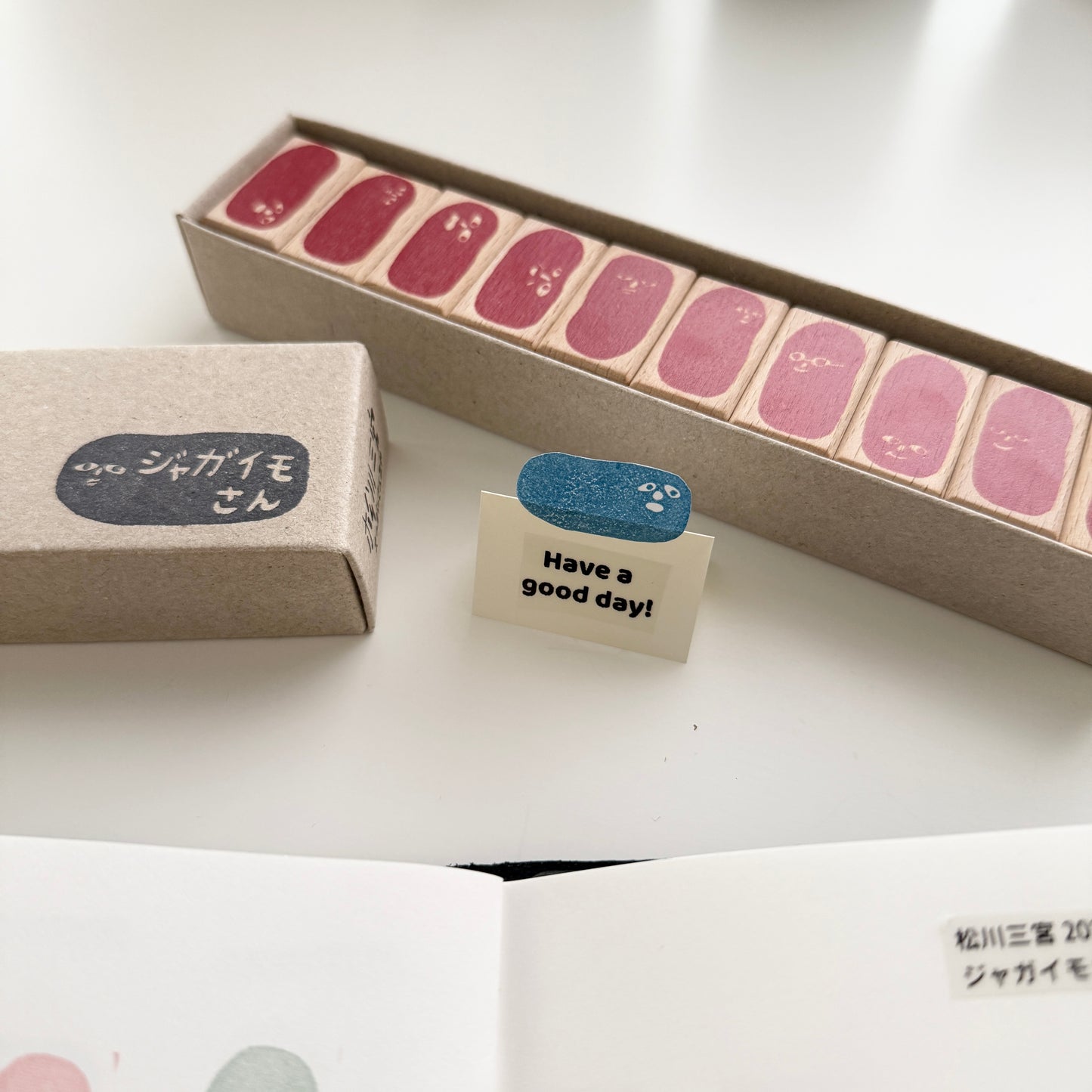 Matsukawasanmiya Mr. Potato Rubber Stamp Set