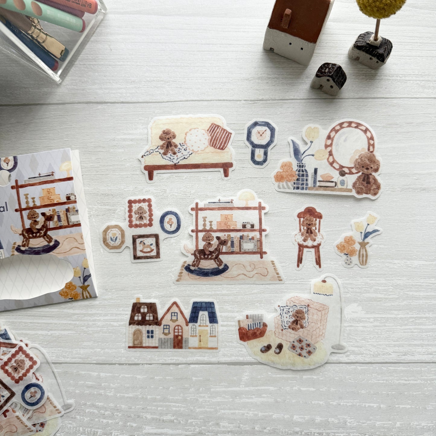 Nakauchi Waka Flake Sticker Pack / 2 Designs