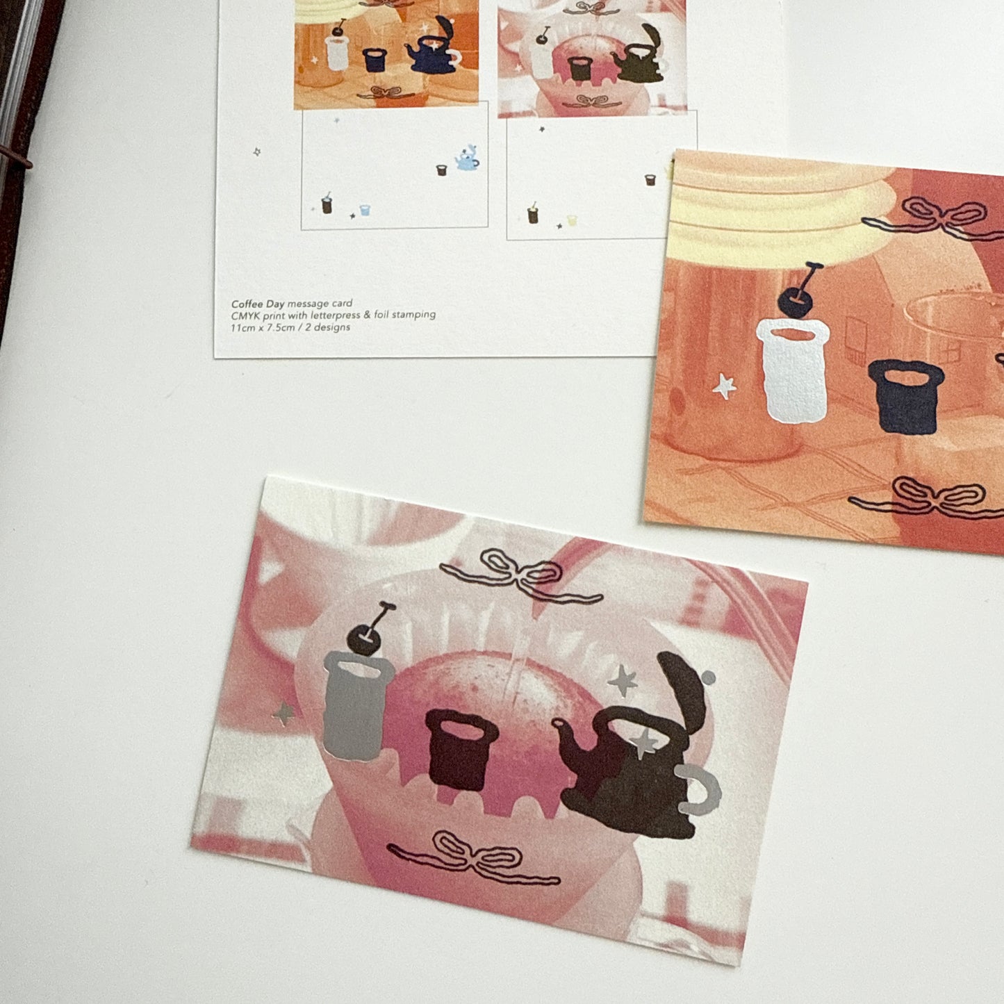 Bighands Moment Series Message Card / Coffee Day