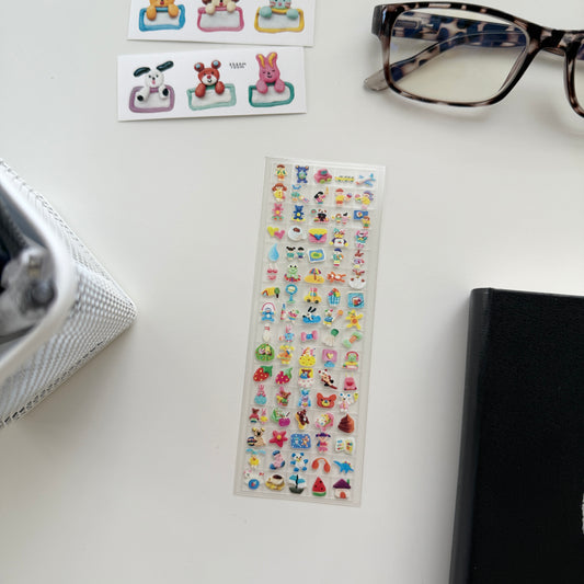 Sosom room Nemonemo Clear PET Sticker Sheet / February