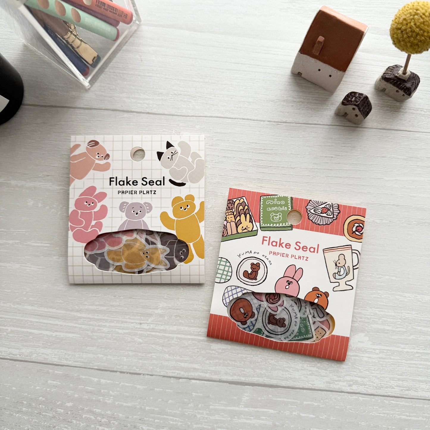25.recipe x Papier Platz Washi Sticker Pack / 2 Designs