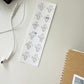 Jeongo Innerside Cat Sticker / White