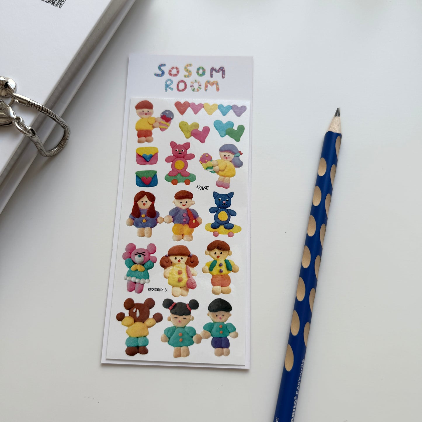 Sosom Room Date Day Sticker Sheet