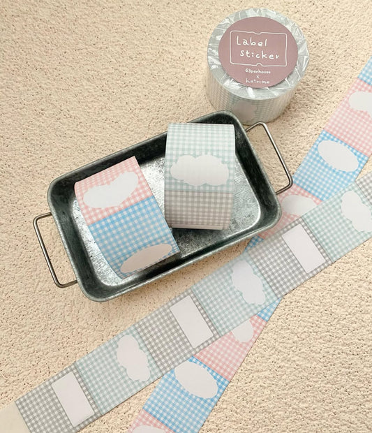 63 Penhouse x Hairmo (Large Size) Label Sticker Roll / 2 Designs