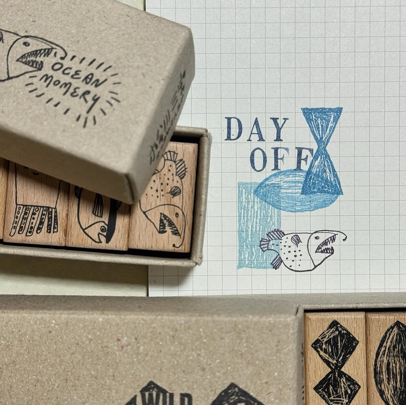 Matsukawasanmiya Wild Geometry Stamp Set