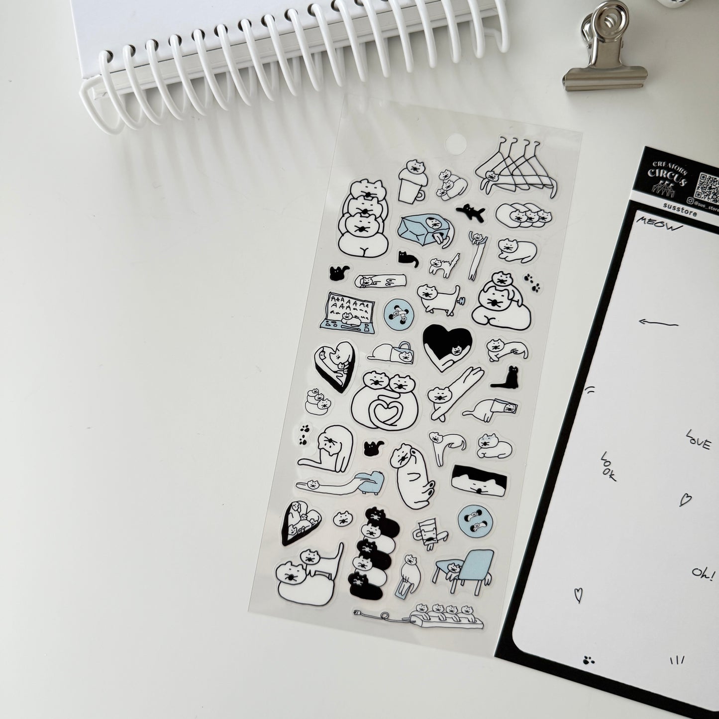 Creators Circus Sticker Sheet / Susstore & The little dogs