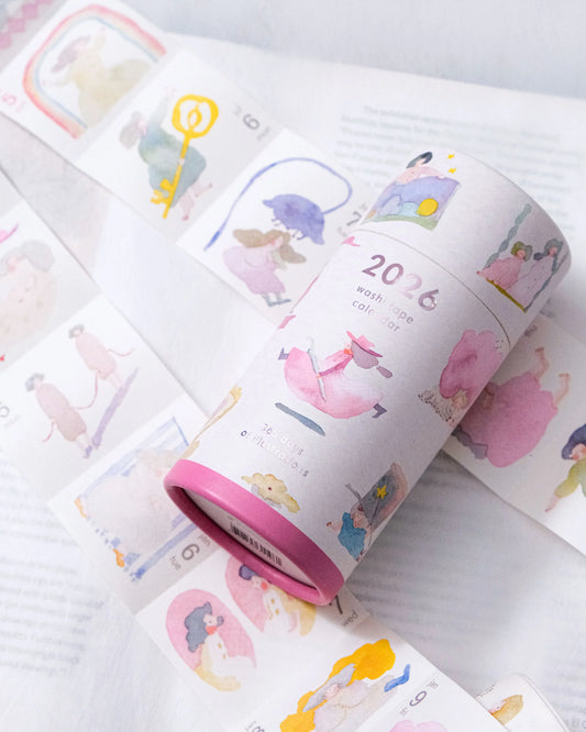 Dodolulu 2026 Washi Tape Calendar