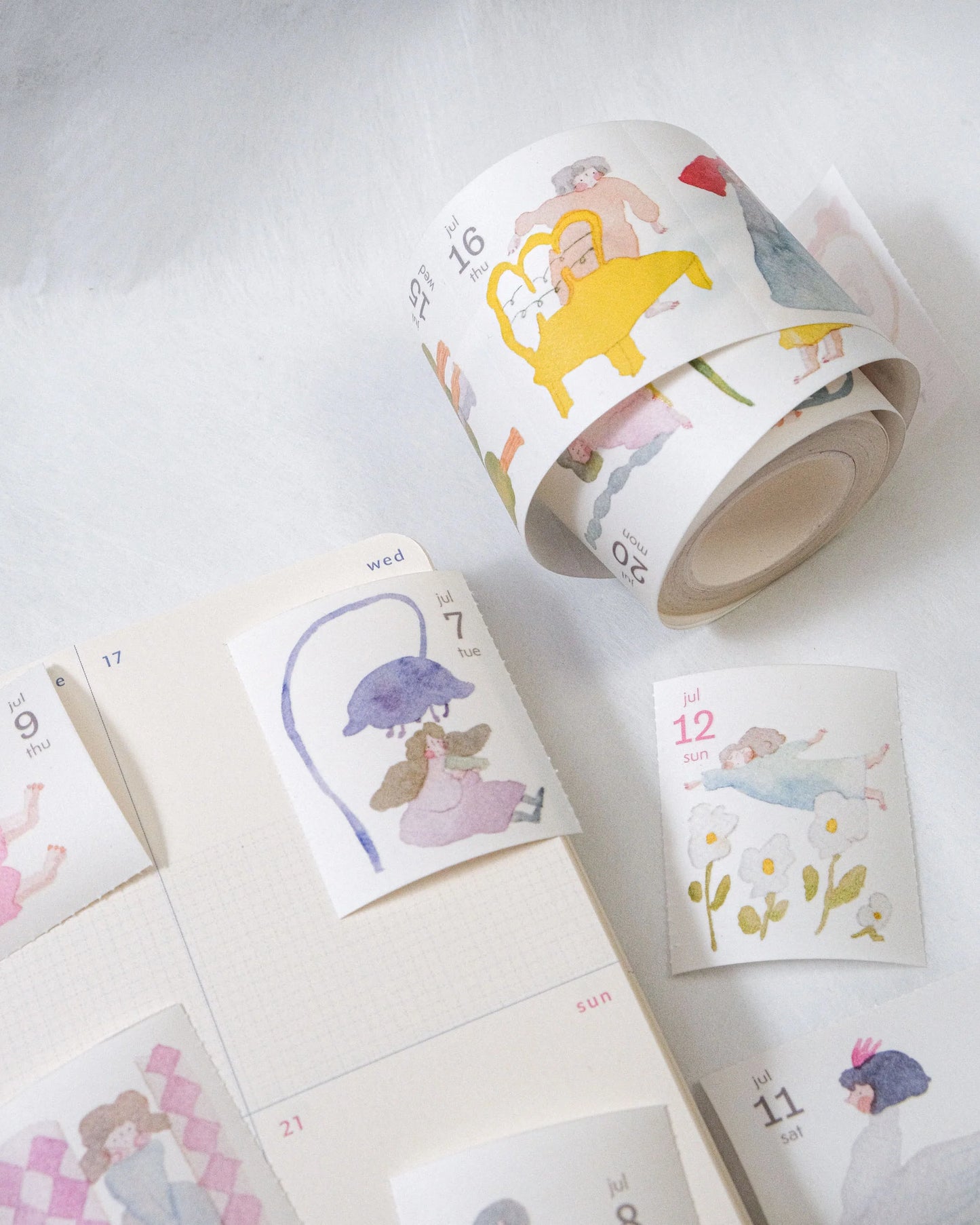 Dodolulu 2026 Washi Tape Calendar