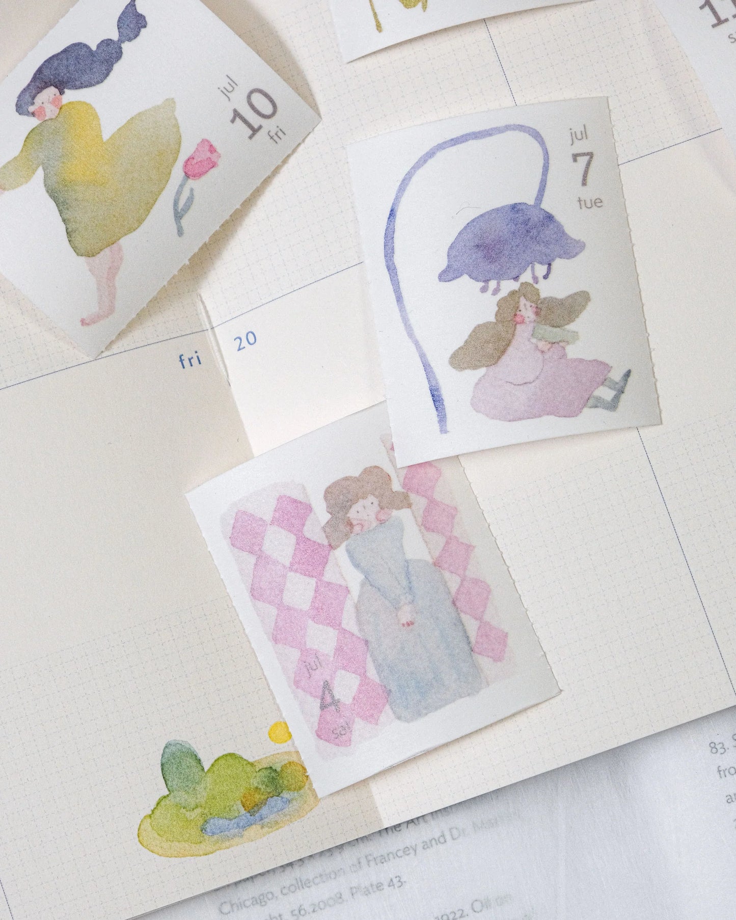 Dodolulu 2026 Washi Tape Calendar