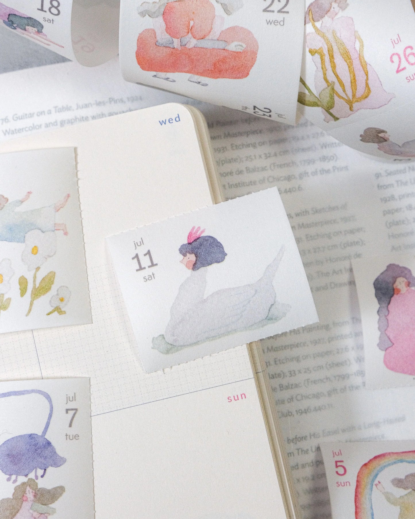 Dodolulu 2026 Washi Tape Calendar