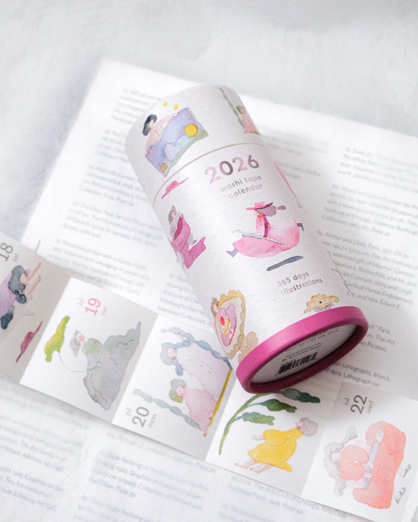 Dodolulu 2026 Washi Tape Calendar