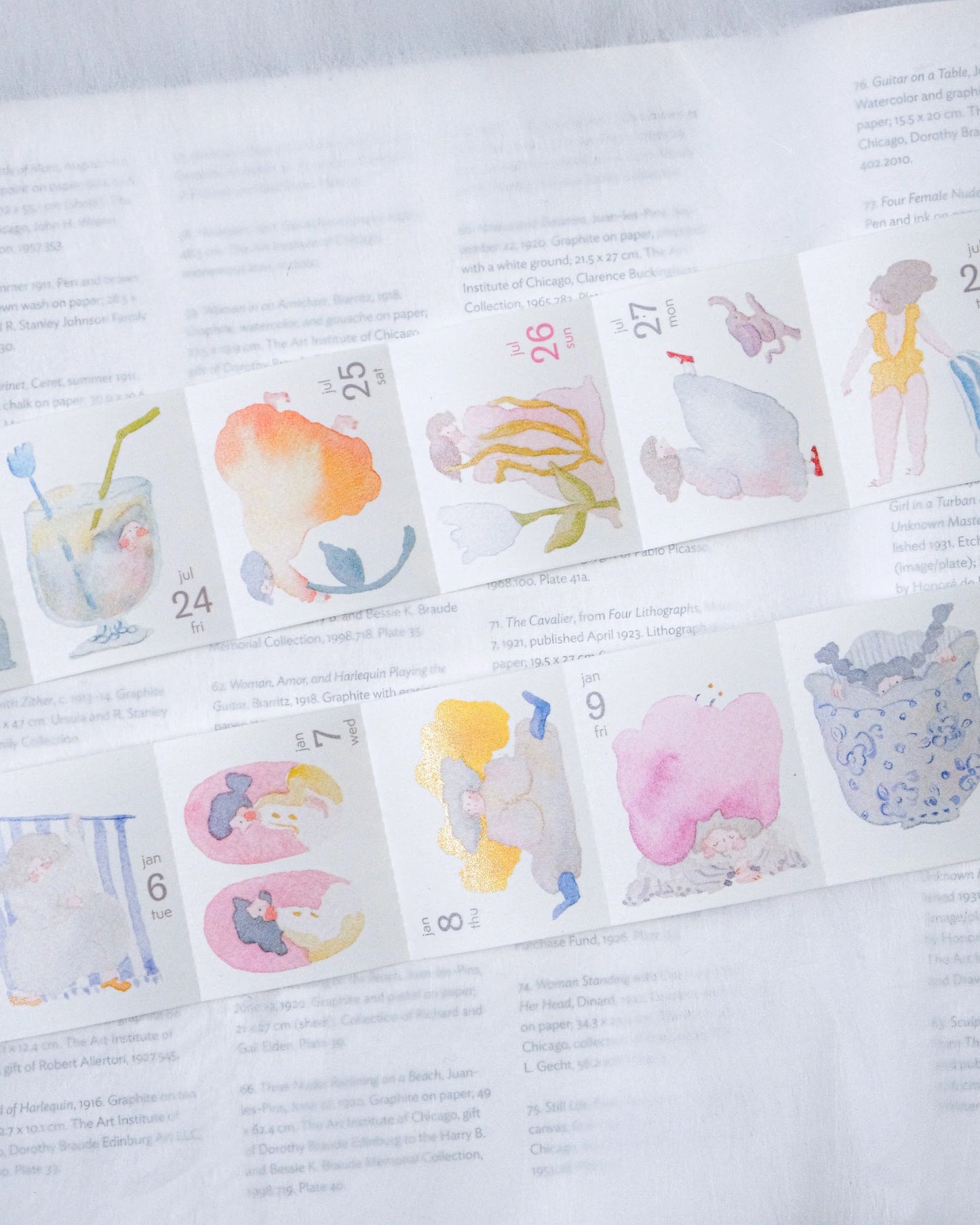 Dodolulu 2026 Washi Tape Calendar