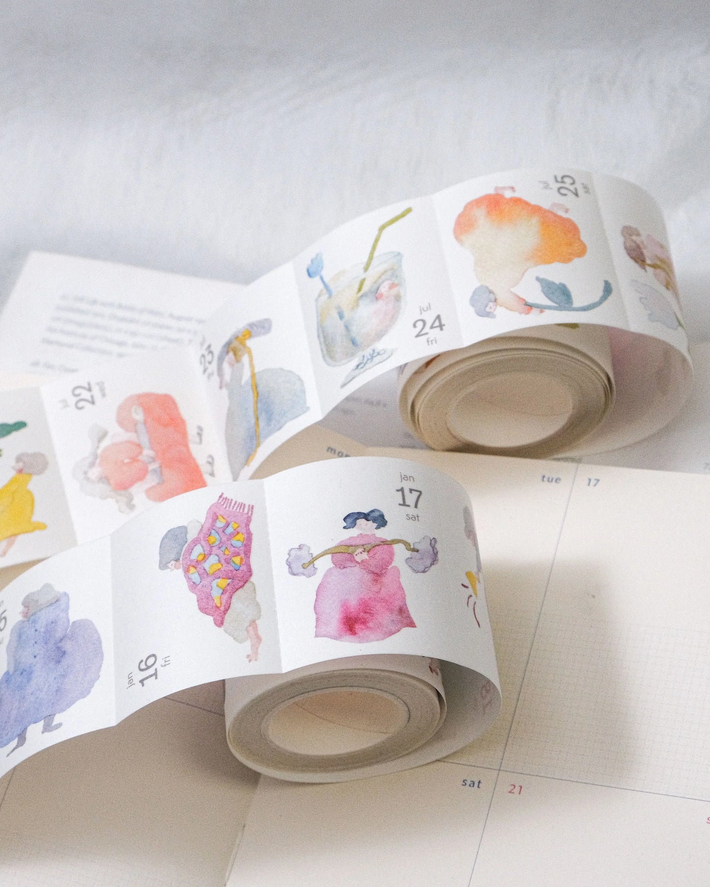 Dodolulu 2026 Washi Tape Calendar