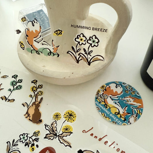 A kind of café Humming Breeze PET Tape