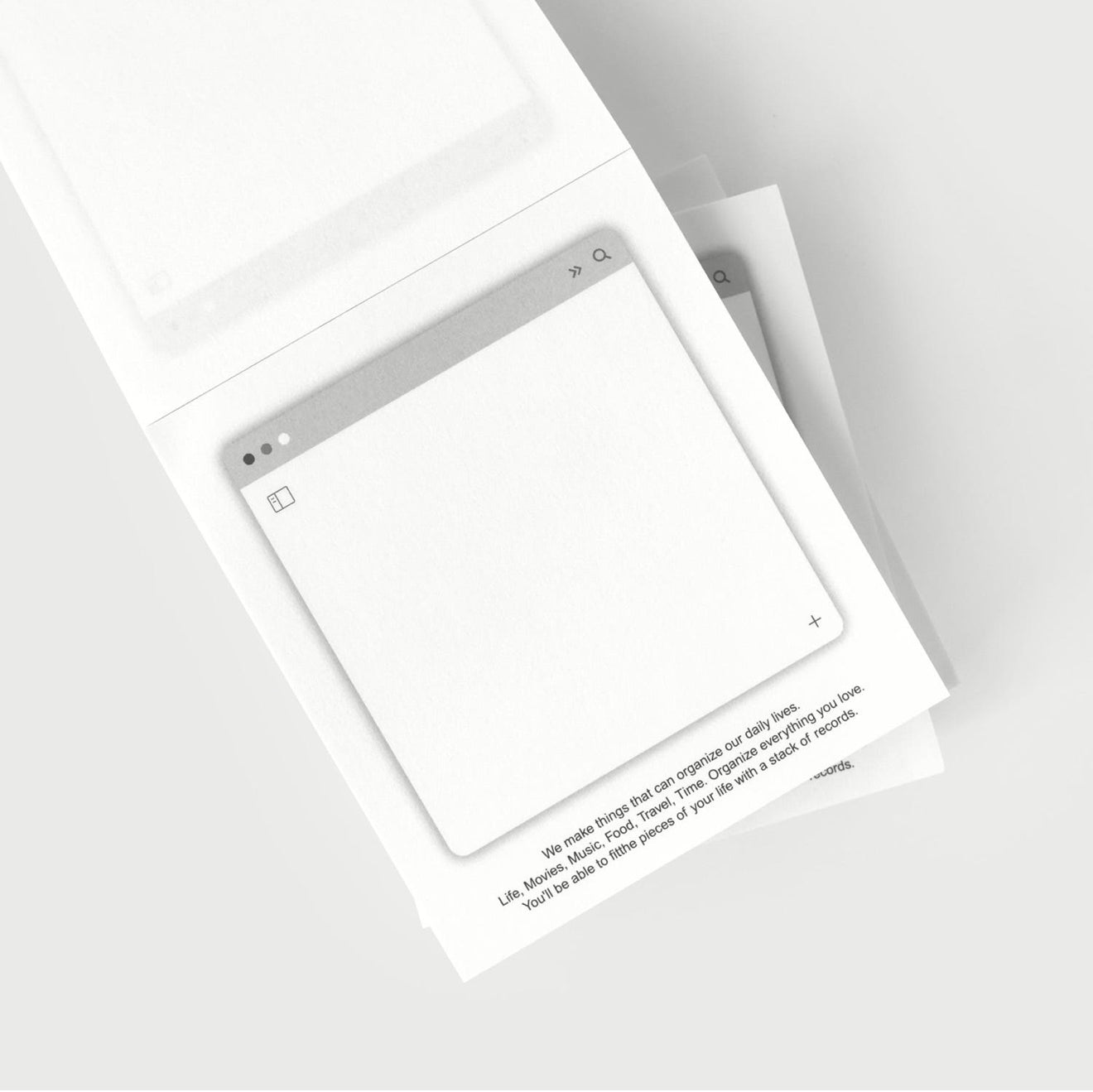 Organize a bit Folder Memo