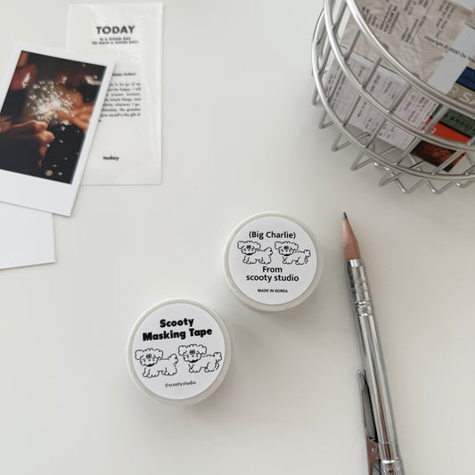 Scooty Studio Big Charlie Masking Tape