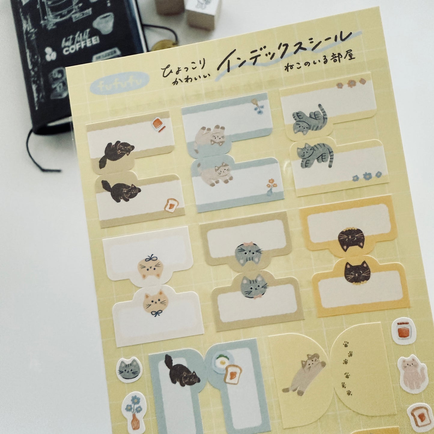 Furukawashiko Fufufu Index Label Sticker / 2 Designs