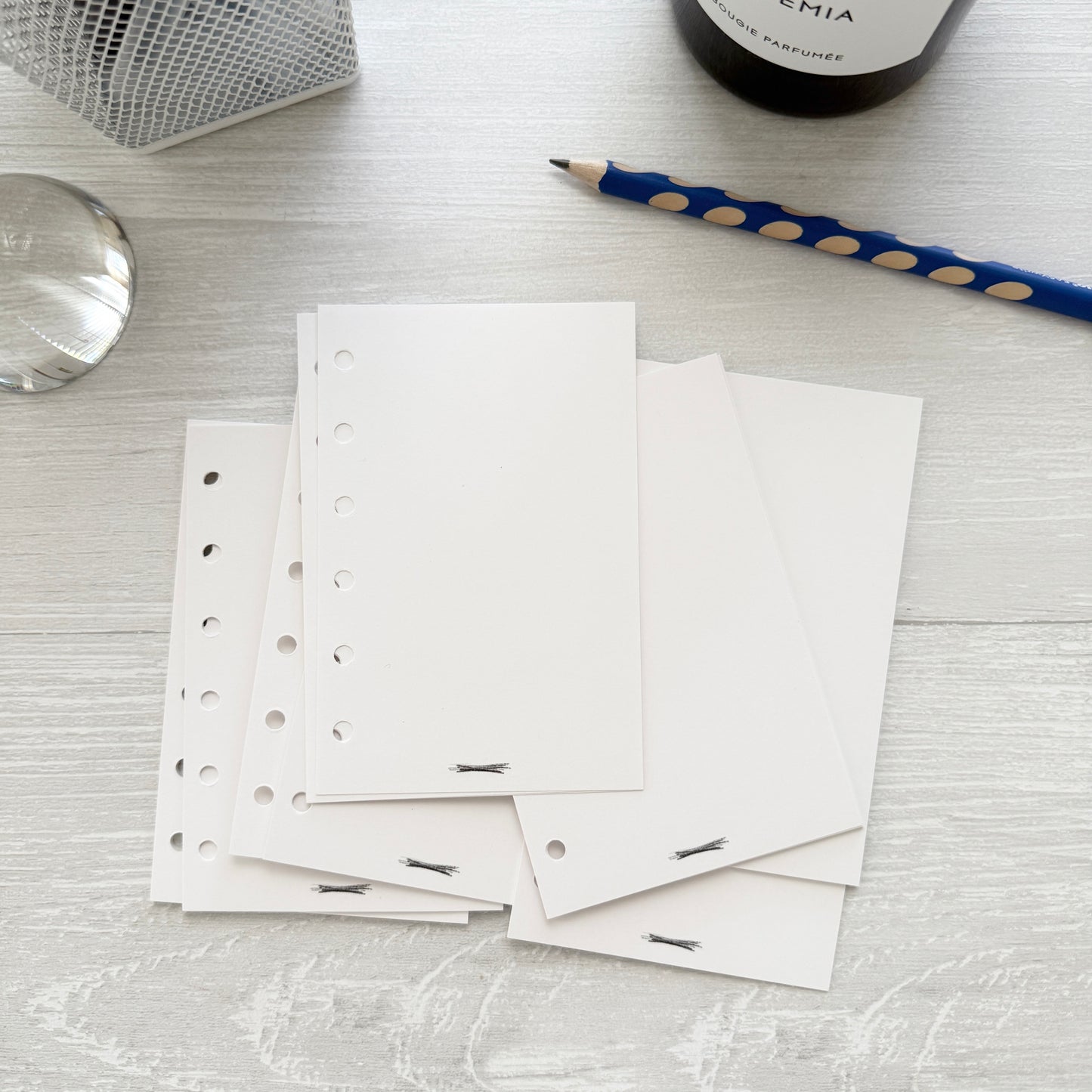 Jeongo Innerside A7 Pocket Ring Journal Refill / 4 Designs