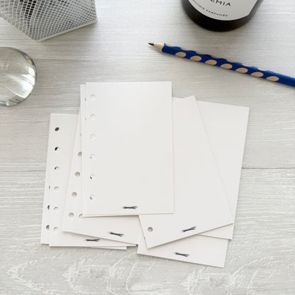 Jeongo Innerside A7 Pocket Ring Journal Refill / 4 Designs