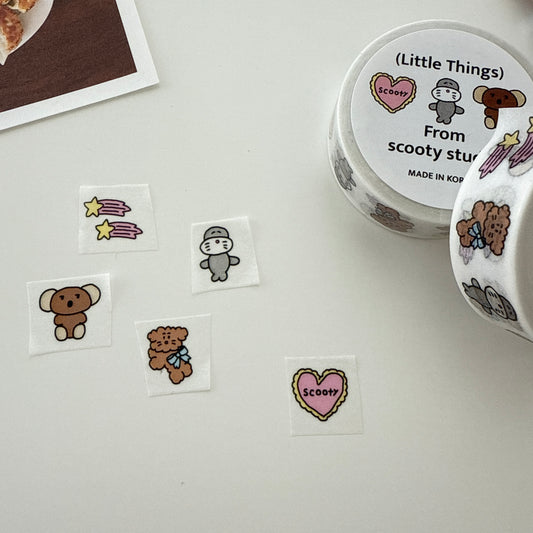 Scooty Studio Little Things Masking Tape