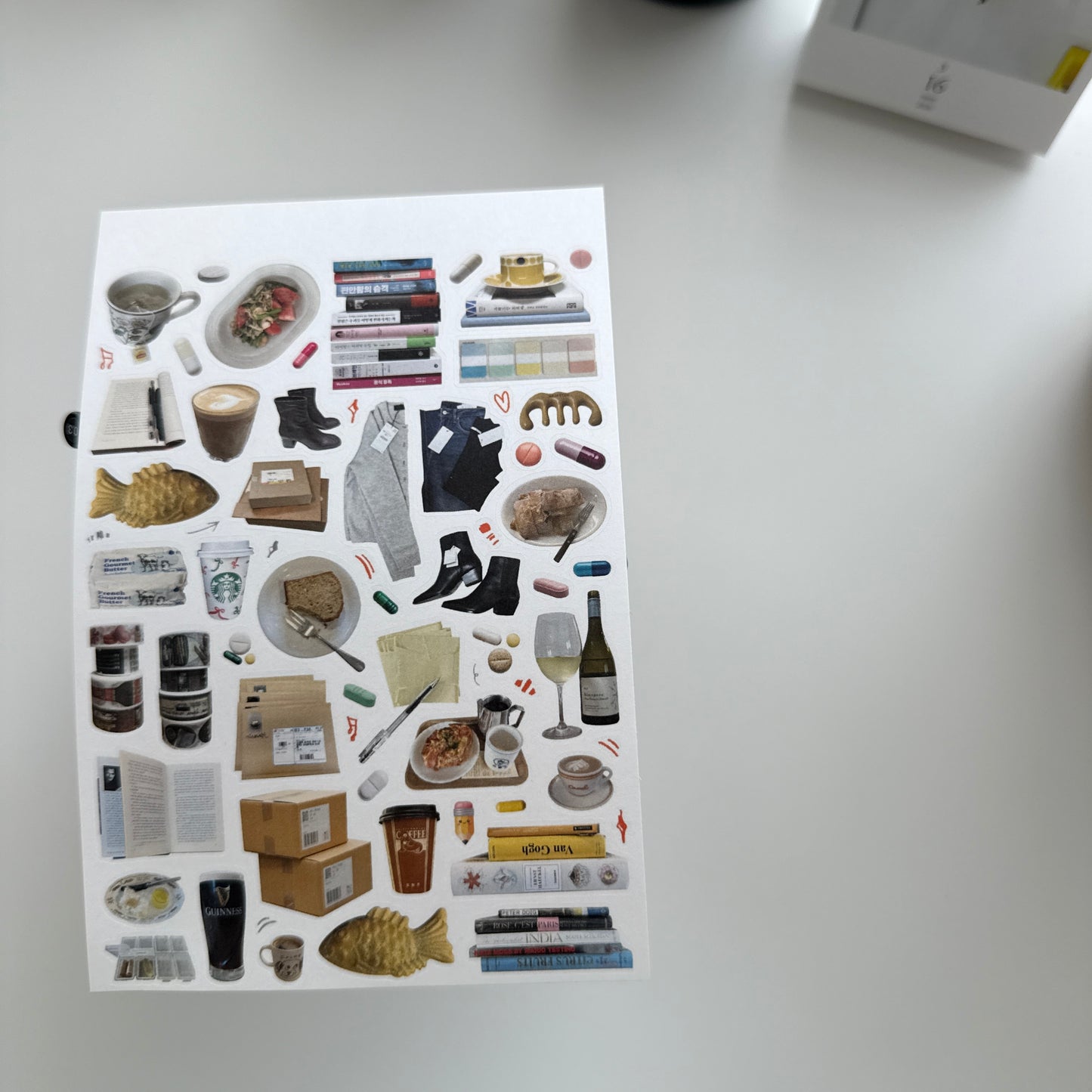 Kmmile Daily Object Sticker (2)