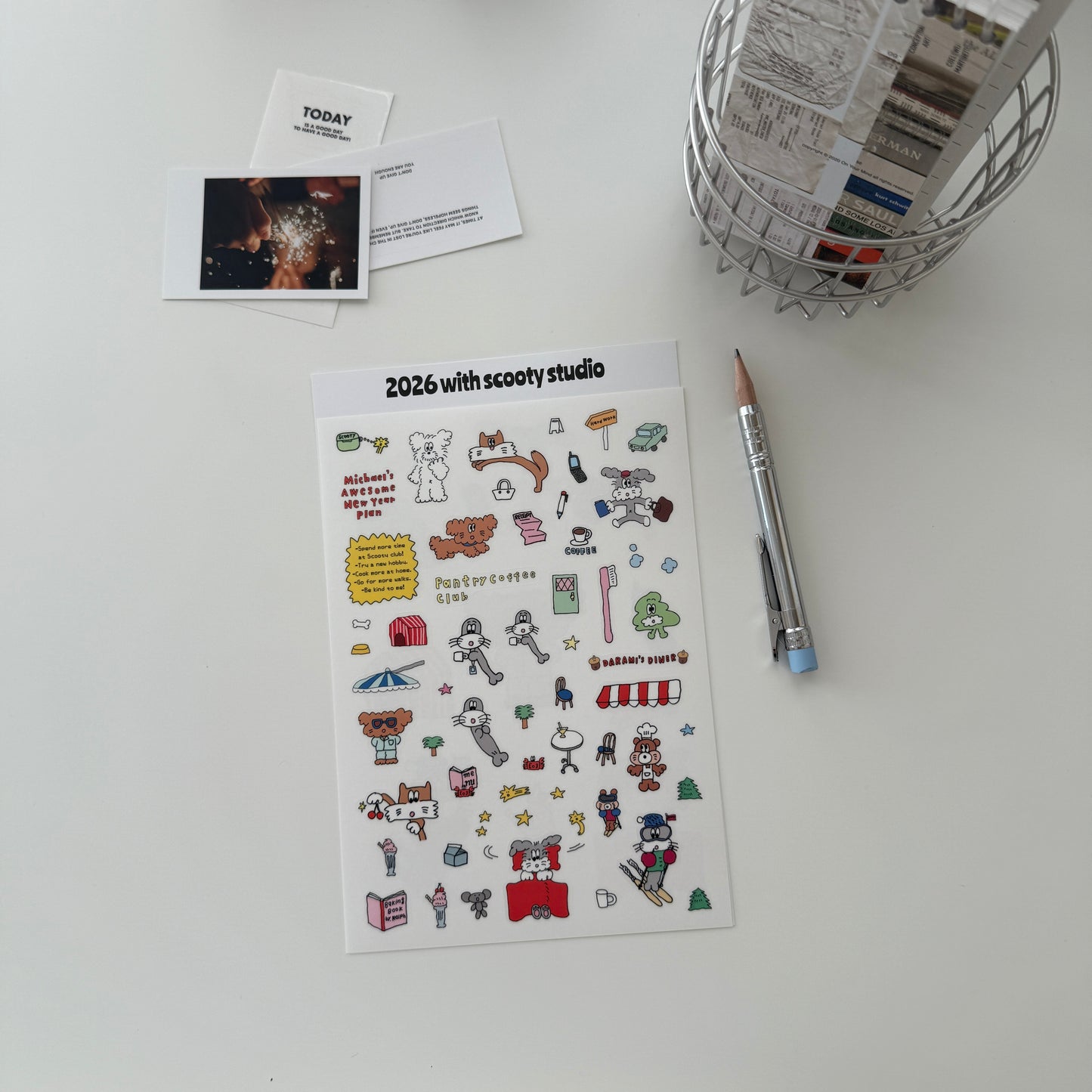 Scooty Studio 2026 Scooty Sticker