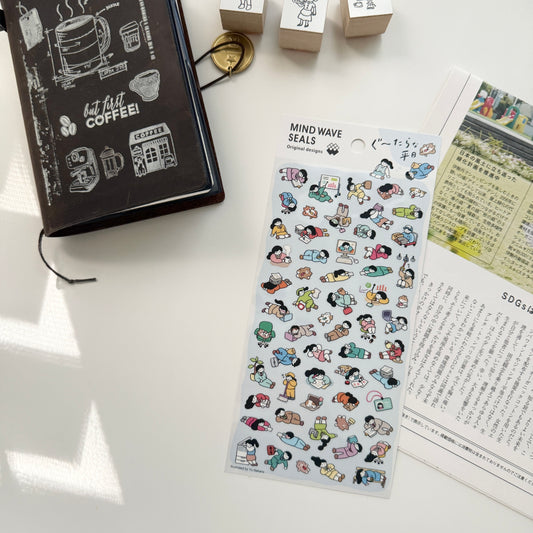 MIND WAVE Sticker / Goofy Weekdays