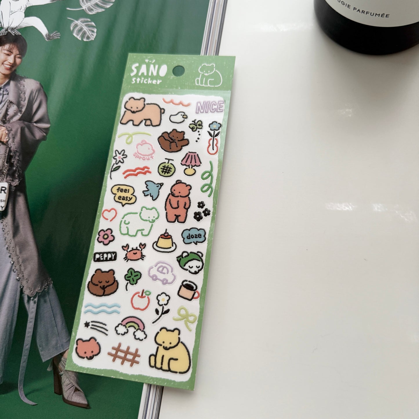 MIND WAVE SANO Waterproof Sticker / 6 Designs