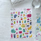 Cozyca Itoi Yuki Large Sticker Sheet / 2 Designs