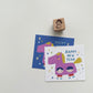 Msbulat New Year Collection Rubber Stamp / 4 Styles