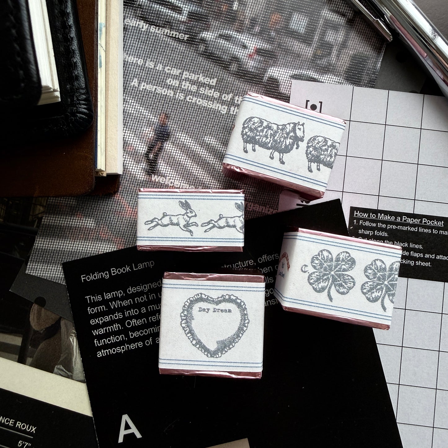 Kurukynki Dream Ledger Stamps / 4 Designs