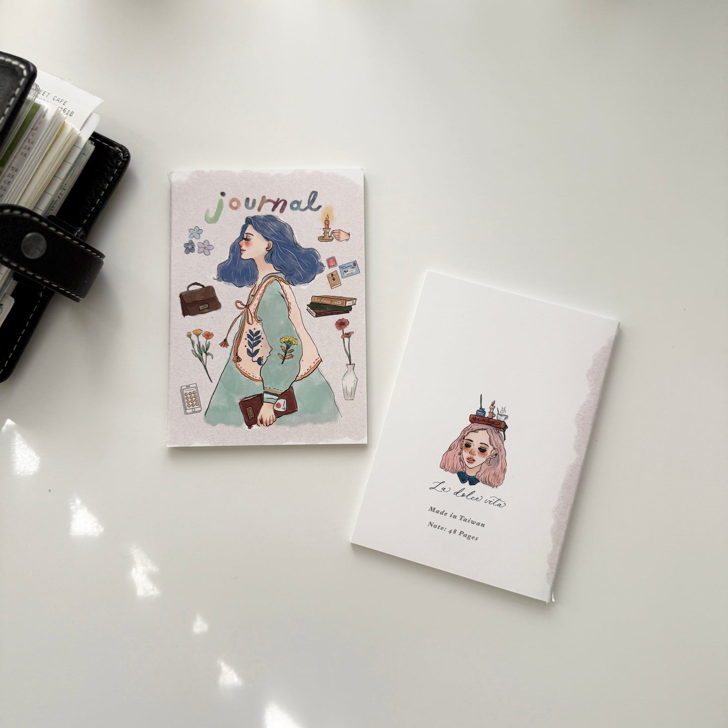 La Dolce Vita Passport Size Notebook / 7 Designs
