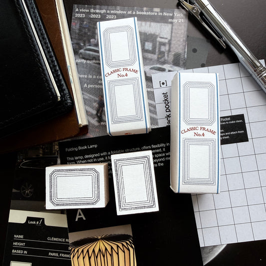Kurukynki Dream Ledger Classic Frame Rubber Stamp / Medium