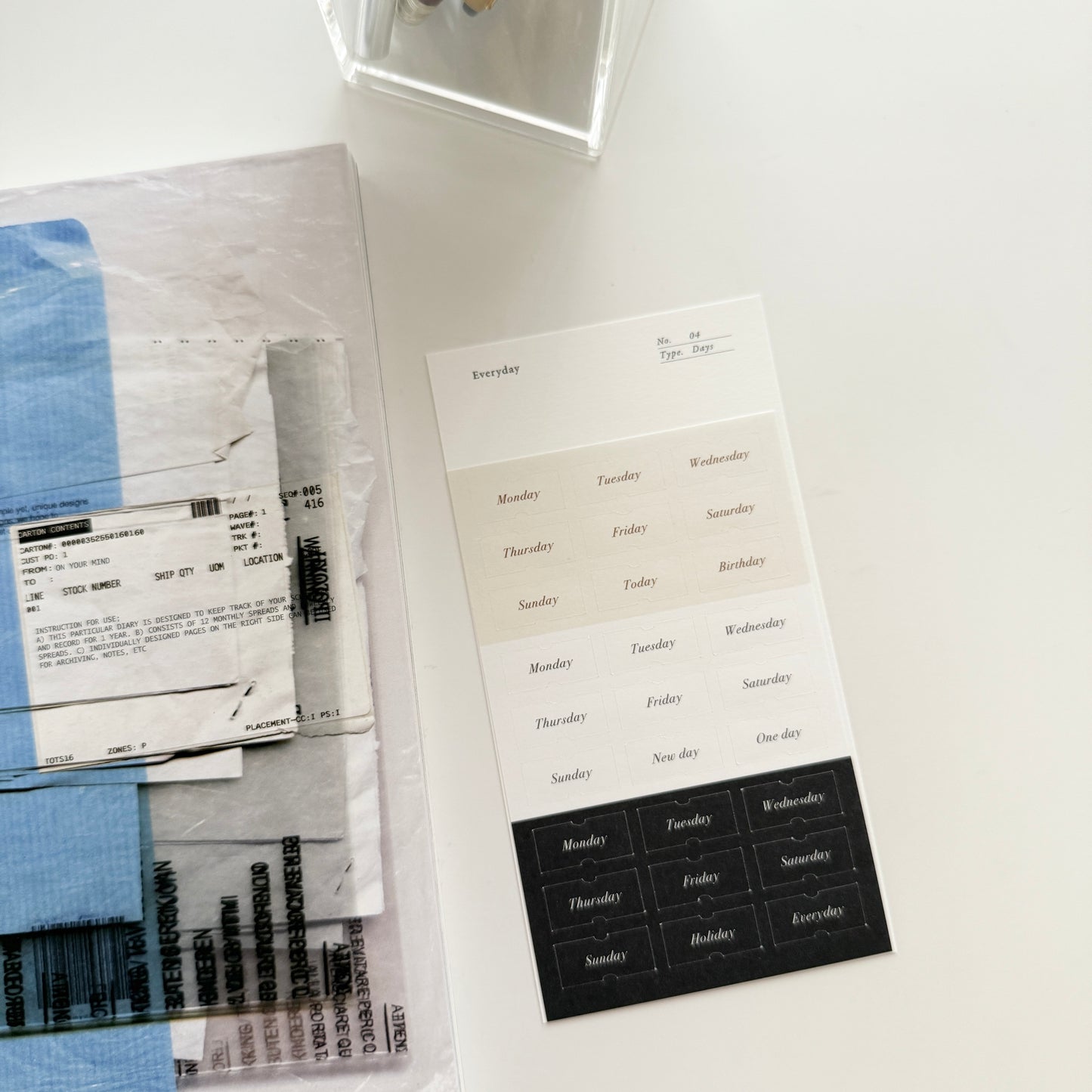 Day and Moment Everyday Sticker | 04